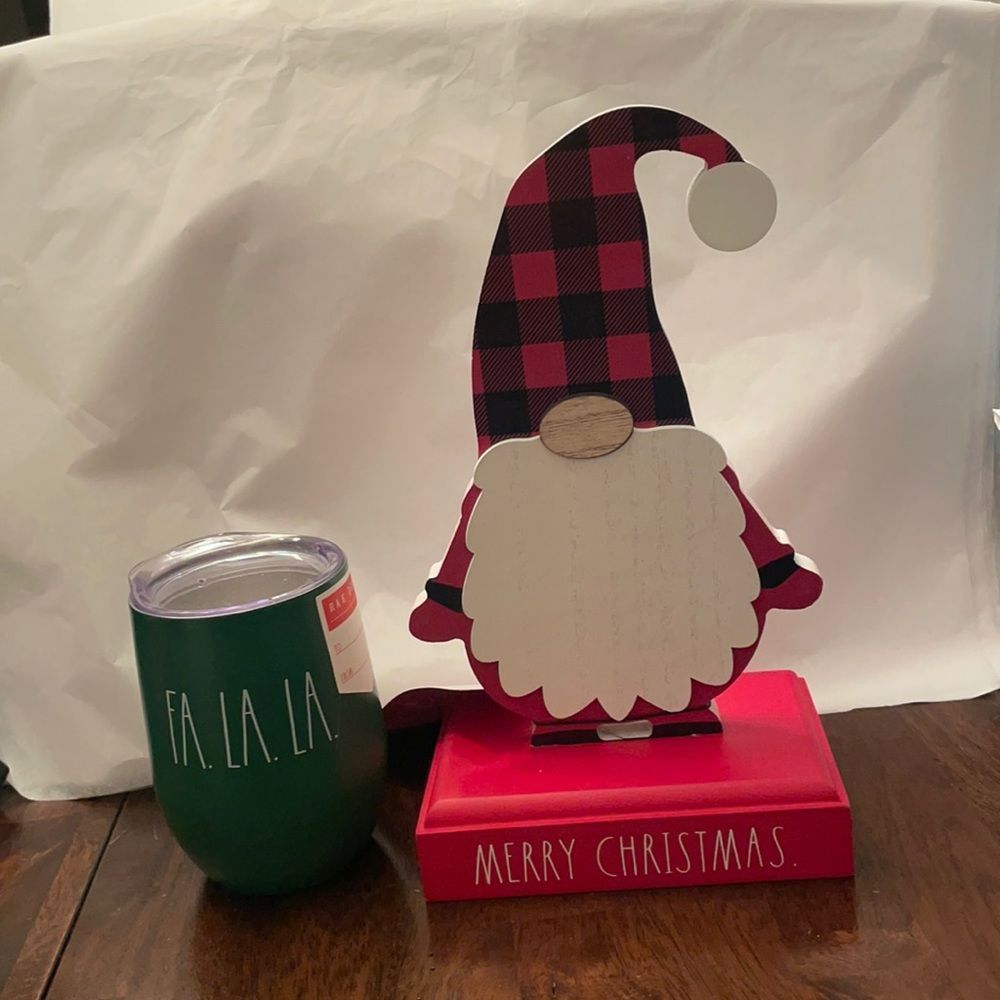 Rae Dunn Christmas Mug and gnome
